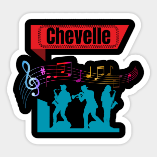 Vintage Chevelle Band Sticker